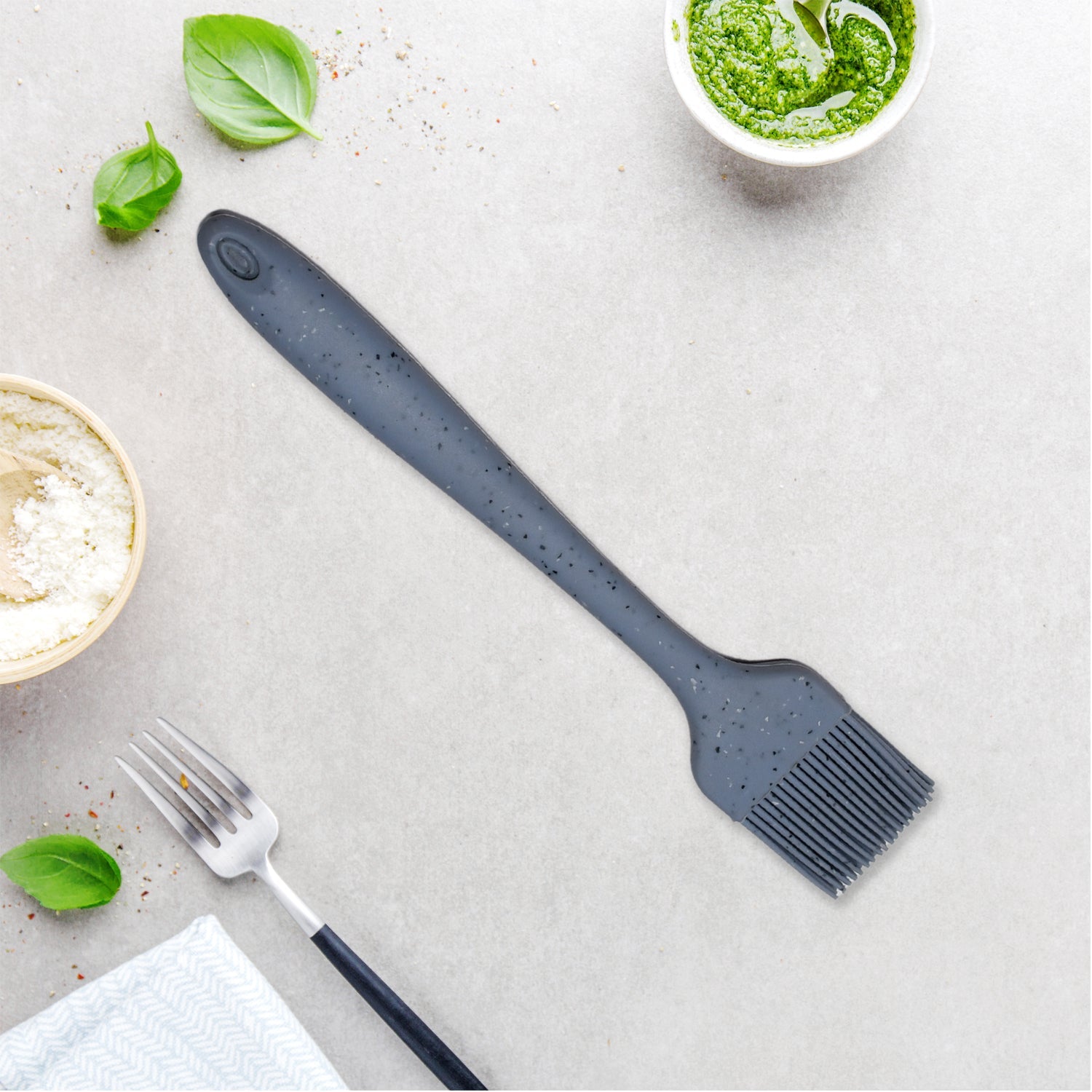 5386 Silicone Basting Pastry Brush, Heat Resistant Basting Brushes for Baking, Grilling, Cooking and Spreading Oil, Butter, or Marinade DeoDap 5386 Silicone Basting Pastry Brush, Heat Resistant Basting Brushes for Baking, Grilling, Cooking and Spreading Oil, Butter, or Marinade DeoDap